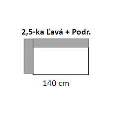 COMO 2,5-ka Ľavá + Podr_