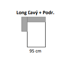UPRISE Long Ľavý + Podr..